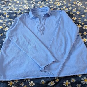 Women's Blue Frank & Eileen Patrick Shirt